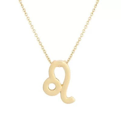 Zodiac Charm Necklace ~ Gold